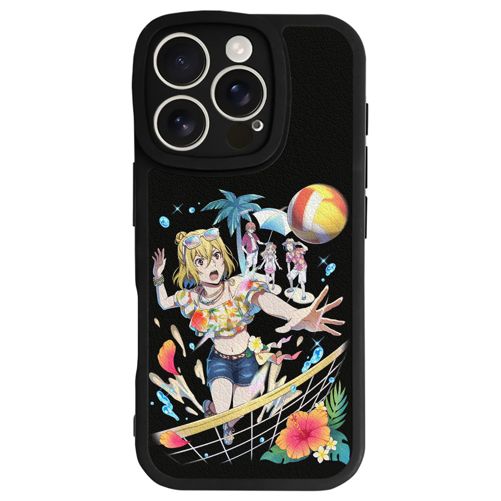 （画像用） 文豪ストレイドッグス Bungo Stray Dogs 【iPhone 16シリーズ対応】シリコンスマホケース（レザー調） 材質：シリコン